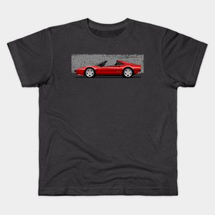 The red Maranello Italian classic sports car Kids T-Shirt