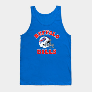 Buffalo Bills Buffalo Helmet Vintage Tank Top