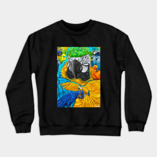 Parrots Crewneck Sweatshirt