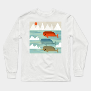 Narwhals! Long Sleeve T-Shirt