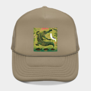 Alligator, Bird and Fish Hat