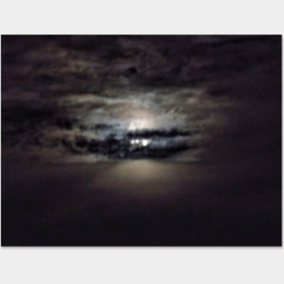 Moonlight explosion Posters and Art