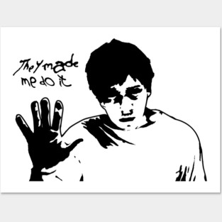 Donnie Darko "They Made Me Do It" Posters and Art
