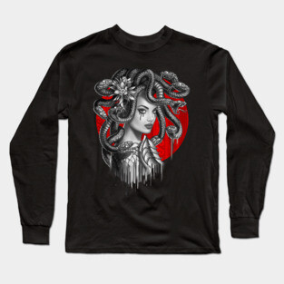 Medusa Red Dot Long Sleeve T-Shirt