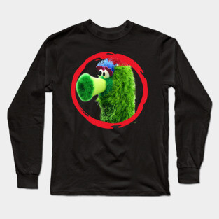Phillies Phanatic Mascot Long Sleeve T-Shirt
