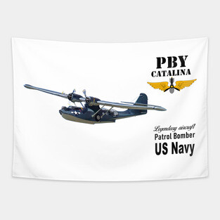 PBY Catalina Tapestry