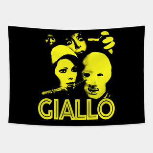 Giallo Film Italian Horror Movie Tapestry