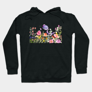 Whimsical Wildflowers Hoodie