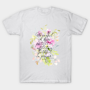 Scripture Watercolor | Romans 12 T-Shirt