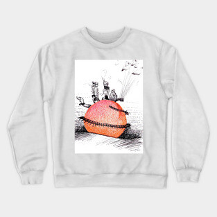 Not So Giant James and The Peach Crewneck Sweatshirt