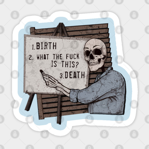 Simple, Really Sticker by Tommy Devoid