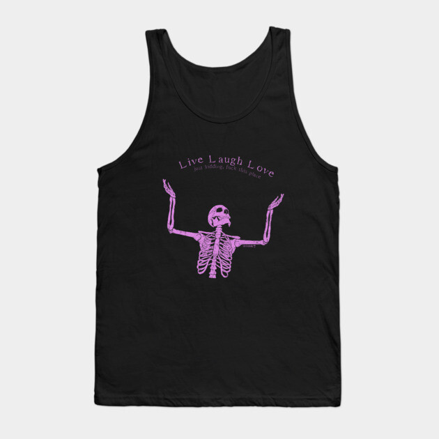 Positively Over It Tank Top by Tommy Devoid