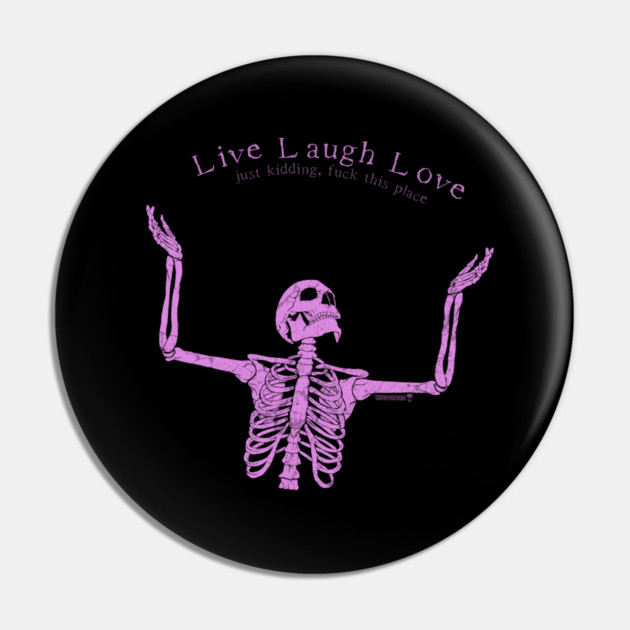 Positively Over It Pin by Tommy Devoid