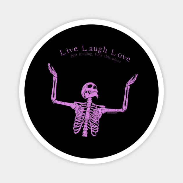 Positively Over It Magnet by Tommy Devoid