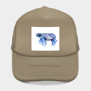 Sea Turtle, cute Turtle Blue turtle Hat