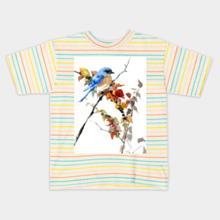 Eastern Bluebird Kids T-Shirt
