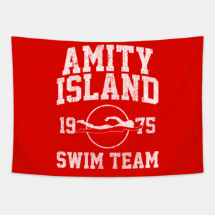 Amity Island Swim Team Tapestry