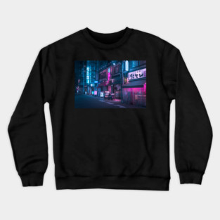 Neon and Brick wall Crewneck Sweatshirt