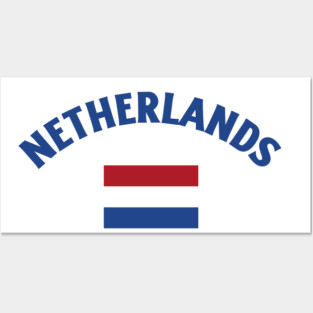 Netherlands Flag Posters and Art