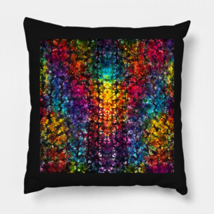 Wild Colours Tie Dye Pillow