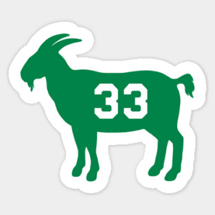 Larry Bird Boston Goat Qiangy Magnet
