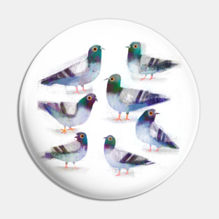 Pigeons 2 Pin