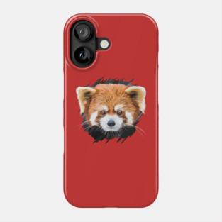 Red panda Phone Case