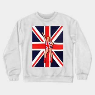 union jack Crewneck Sweatshirt