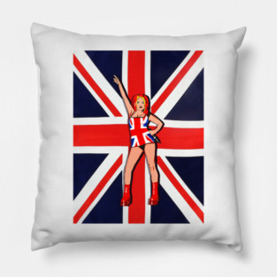 union jack Pillow