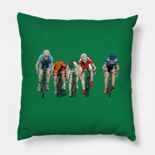 Racing bike race Pillow