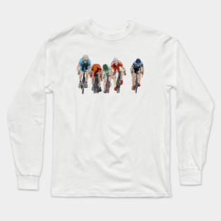Racing bike race Long Sleeve T-Shirt