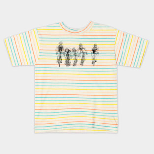 Racing bike race Kids T-Shirt