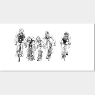 Racing bike race Posters and Art