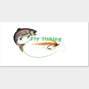 Fly fishing Posters and Art