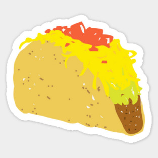Taco Sticker