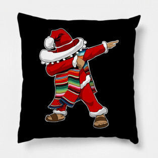 Dabbing Feliz Navidad Pillow
