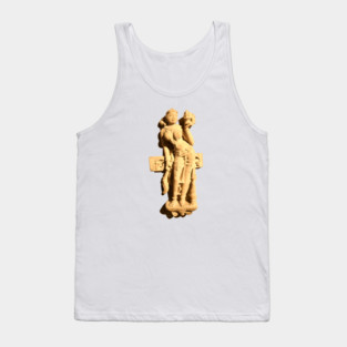 Woman Buddhist Sculpture/ Swiss Artwork Photography Tank Top