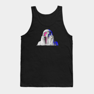 Sculpture Artdeco man / Swiss Artwork Photography Tank Top