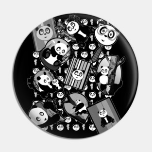 Panda Mix Pin