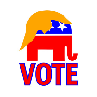 republican elephant vote trump 2024 T-Shirt