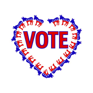 vote democrat donkey T-Shirt