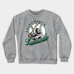 Adirondack Lumberjacks Baseball Crewneck Sweatshirt