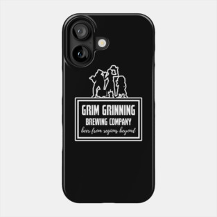 Grim Grinning Brewing Company Hitchhiking Ghosts Phone Case