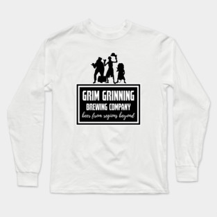 Grim Grinning Brewing Company Hitchhiking Ghosts Long Sleeve T-Shirt