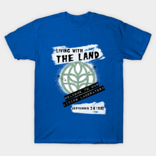 Living with the Land Punk Poster T-Shirt