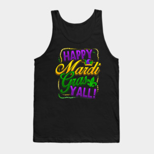 Happy Mardi Gras Yall Tank Top