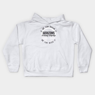 Horizons Brewing Company Vintage/Worn/Distressed Kids Hoodie