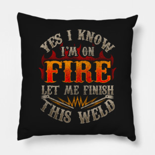 Welder Design Pillow
