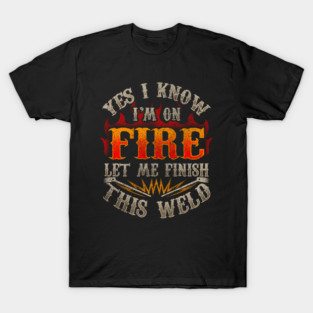Welder Design T-Shirt