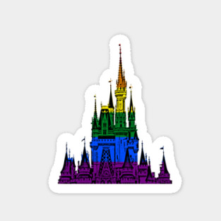 Pride Magic Castle Sticker